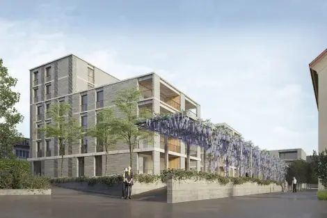 G98 Visualisierung Aussen Erschliessung Fusswege